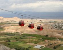 The Jericho Cable Car hosted a breathtaking sunrise watching event